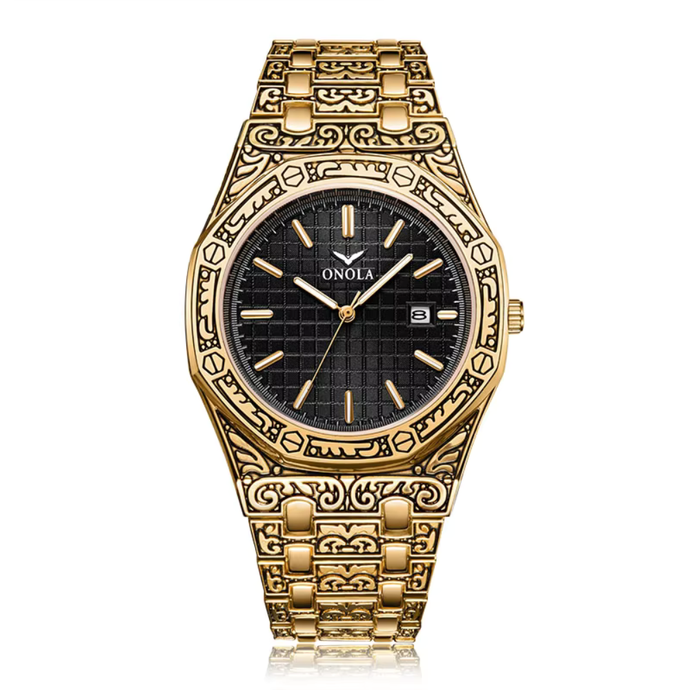 ONOLA ELEGANCE Prestige Watch Golden