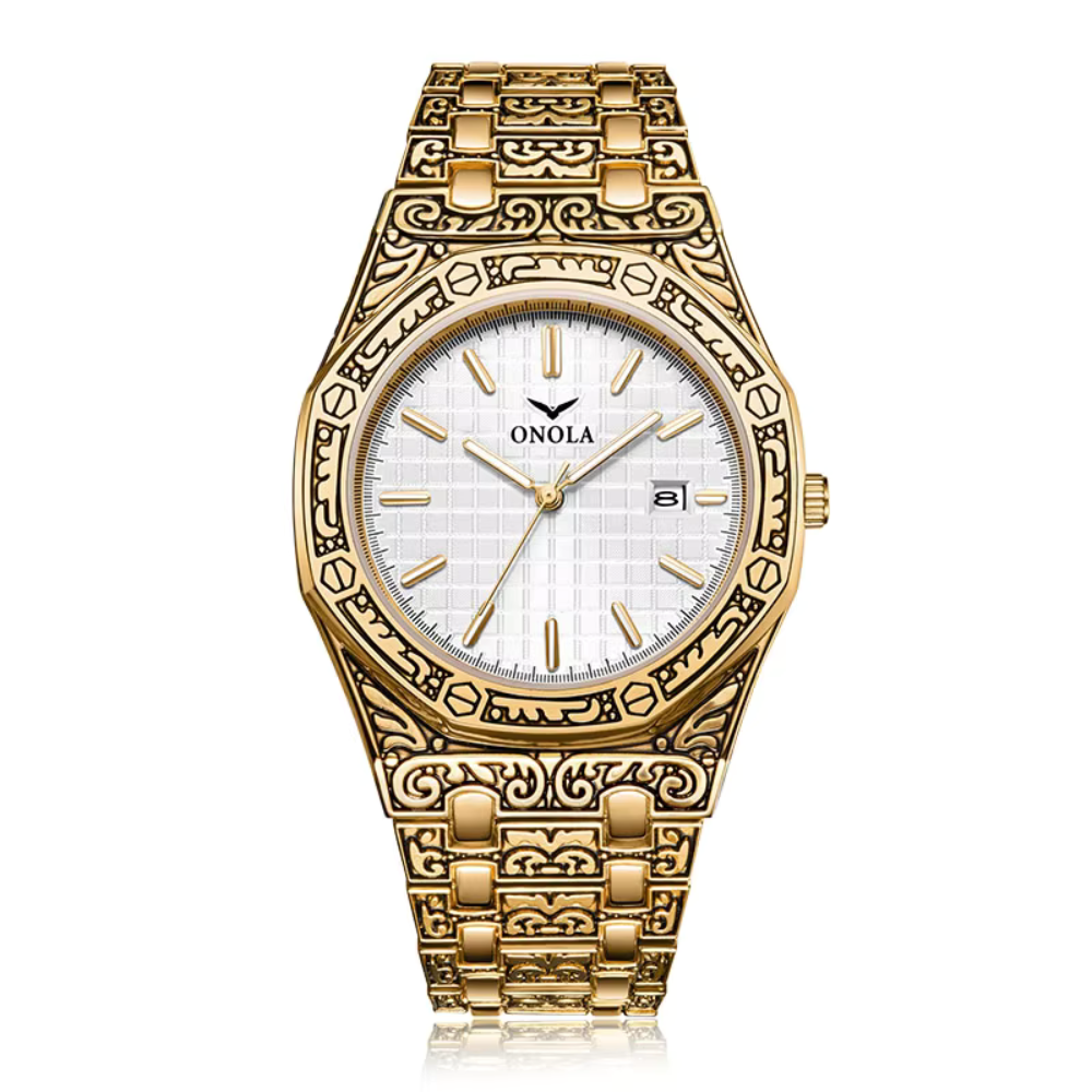 ONOLA ELEGANCE Prestige Watch Golden